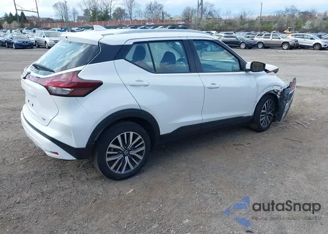 2021 Nissan Kicks Sv Xtronic Cvt from USA, damaged, VIN 3N1CP5CV2ML505711